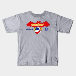 Defunct Pittsburgh Condors ABA Basketball Kids T-Shirt